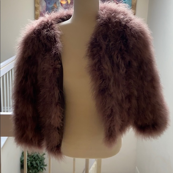 Jackets & Blazers - Feather coat